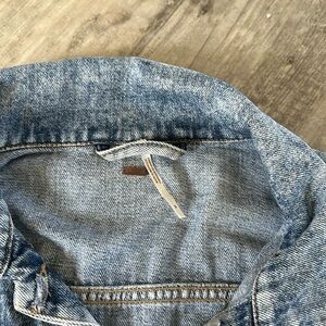 Free people rumors denim jacket